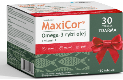 MaxiCor Omega-3 120+30 tablets